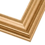 Frame: ECL2-EconoWood: Classic Gold: Profile-Large