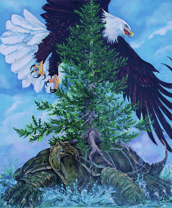 Turtle Island Painting
