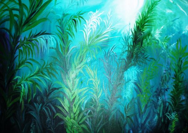 pics of ocean plants. Ocean Plants Painting - Ocean