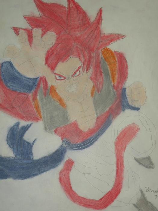 super saiyan 2 gogeta. Super Saiyan 4 Gogeta Mixed