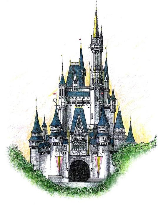 disney world castle logo. Walt Disney World Cinderella