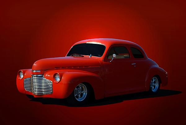 1940 Chevrolet Custom Coupe Hot Rod Photograph 1940 Chevrolet Custom Coupe