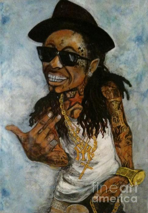 Lil Wayne Greeting Card