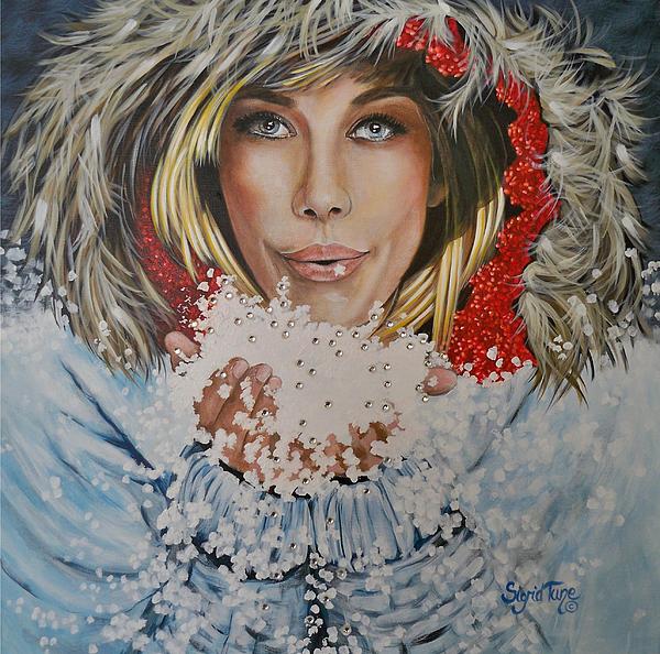 399  Russian Girl Painting  - 399  Russian Girl Fine Art Print