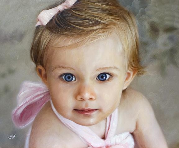 beautiful blue eyes pictures. Baby Blue Eyes Portrait