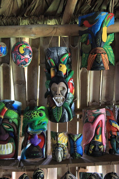 tribal art masks. Balsa Tribal Masks Photograph