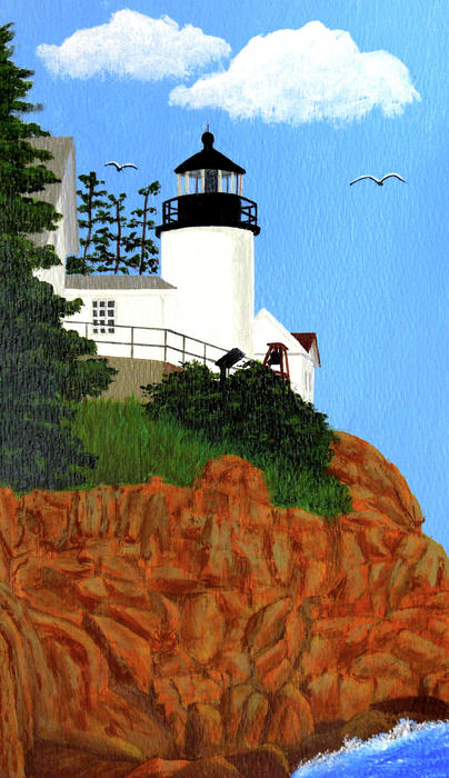 Maine Lighthouse Paintings for Sale