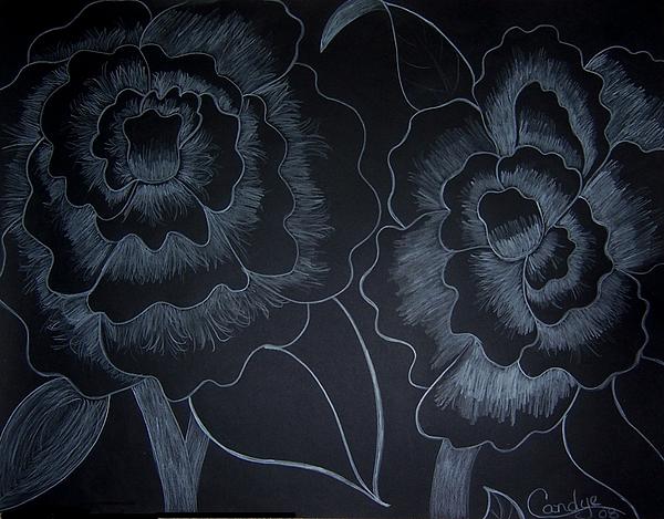 black and white flowers drawings. Black White Flowers Drawing