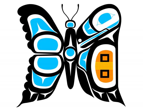 Butterfly-Raven - Tattoo Design Digital Art by Terrance H Booth Jr