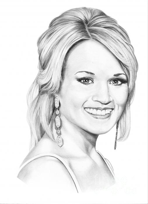 Carrie Underwood Drawing. Carrie Underwood Drawing