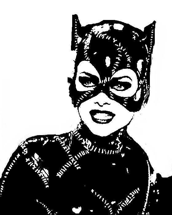 Catwoman Greeting Card