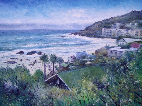Clifton Beach Cape Town South Africa 2006 Painting - Clifton Beach Cape Town 