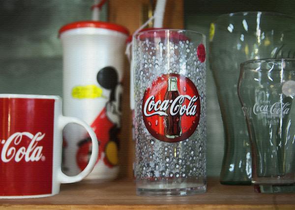 coca cola glasses. Coca-Cola Glasses Digital Art