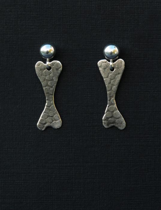 dog bone. Dog Bone Earrings Jewelry