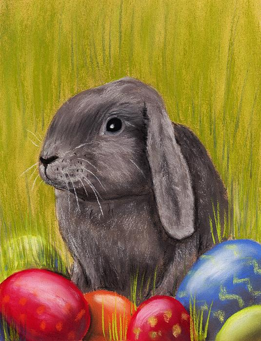 easter bunny pictures to print. Easter Bunny Painting - Easter