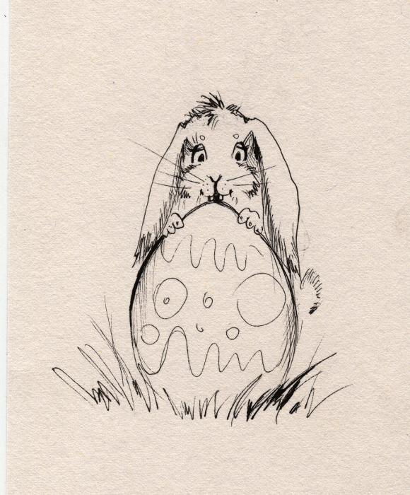 easter bunny pictures to draw. Easter+unny+drawing