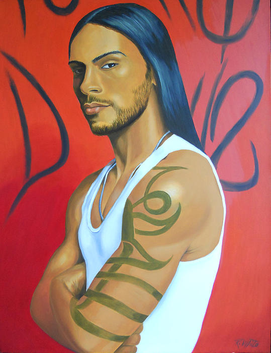 chicano tattoos. El Chicano Painting - El