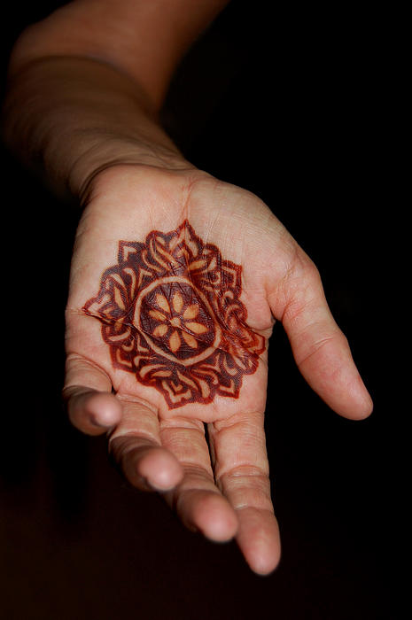 Henna Design Greeting Card