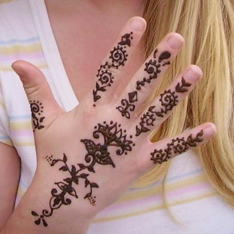 Henna Tattoo Tribal Designs