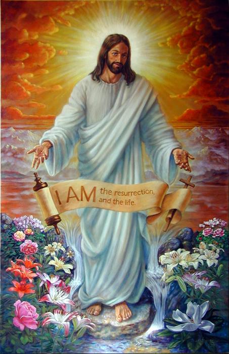 I AM the Resurrection Painting