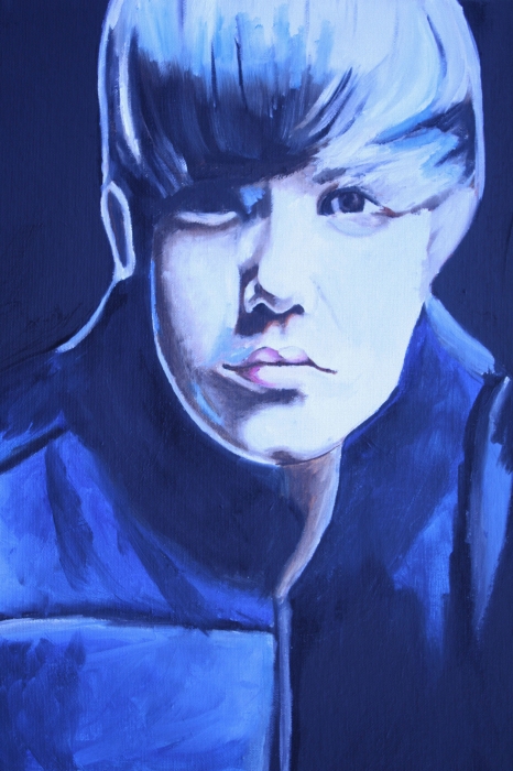 Justin Bieber Portrait Painting - Justin Bieber Portrait Fine Art Print