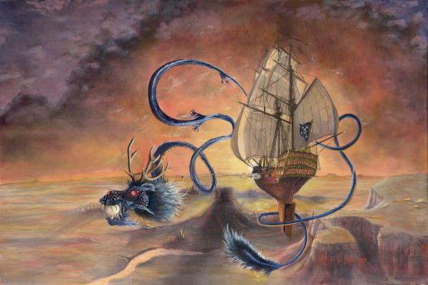 pirate ship paintings