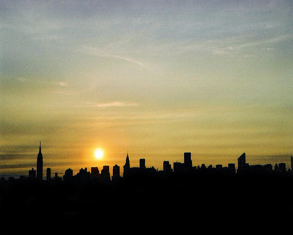new york city skyline silhouette. New York Silhouette Skyline