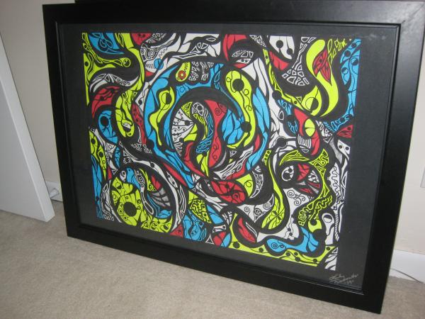 non objective art impression