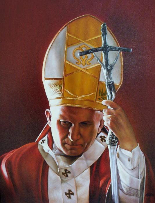 Pope John Paul II Painting