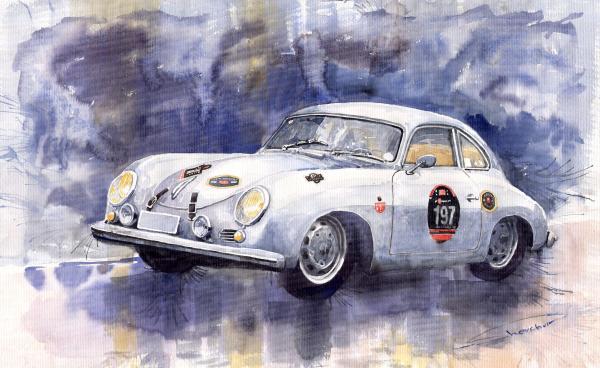 Porsche 356 Speedster For Sale. Porsche 356 Speedster Painting