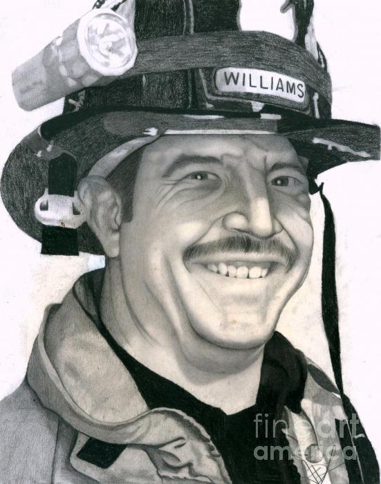 firemen art work drawings,