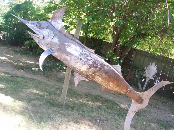 Fishing+sculptures