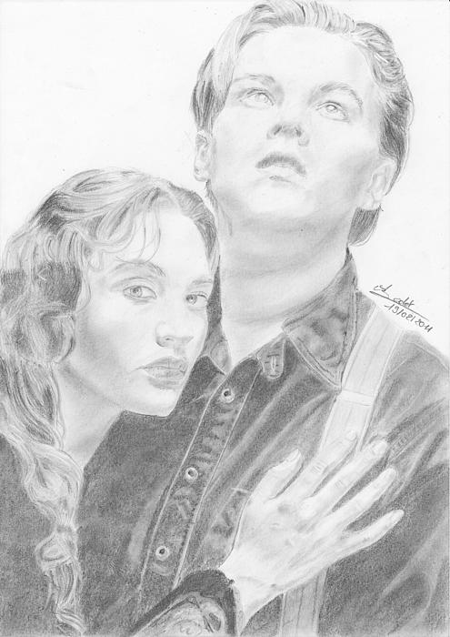 leonardo dicaprio titanic drawing. Titanic Drawing - Titanic Fine