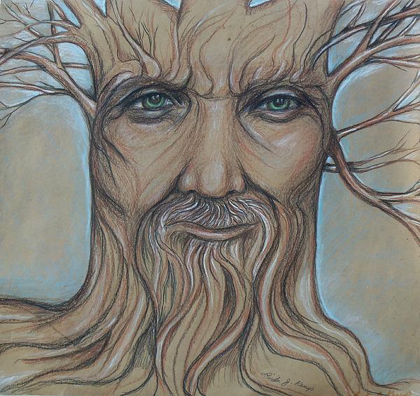 tree man. Tree Man Drawing - Tree Man