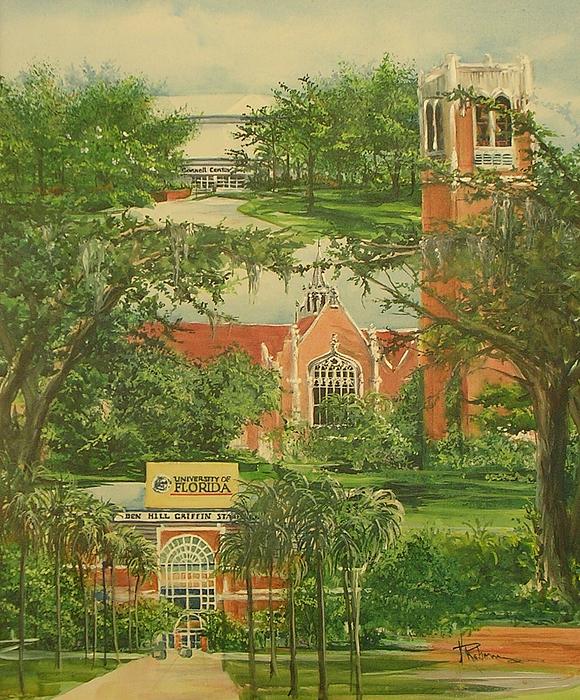 university of florida. University of Florida Painting