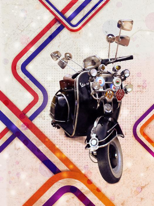 vespa mods poster