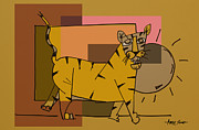 Artist  Singh - Tiger 7 By Artist Singh 