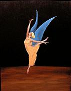 Dancing Pixie by Ivan Rijhoff - Ballerinas Original Painting - Ballerinas Print Dancing Pixie by Ivan Rijhoff - Ballerinas Original Painting - Ballerinas Print
