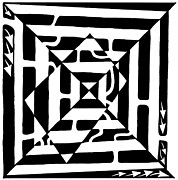 Yonatan Frimer - Monolith Maze Optical...