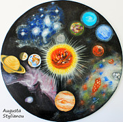 Universe - Planets and nebulae in a day by Augusta Stylianou