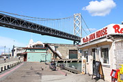 Wingsdomain Art and Photography - Reds Java House and The Bay Bridge at... Wingsdomain Art and Photography - Reds Java House and The Bay Bridge at...