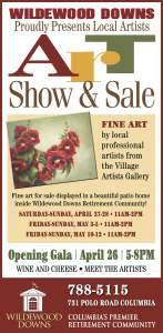 Art Show And Sale At Wildewood Downs Retirement...