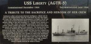 THE USS LIBERTY PERMANENT MEMORIAL 