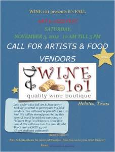 Call For Artists San Antonio And Hill Country