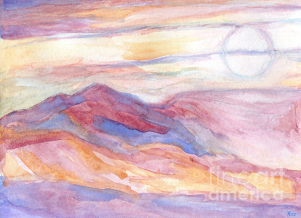Indian Summer Sky Painting by Classic Visions Gallery