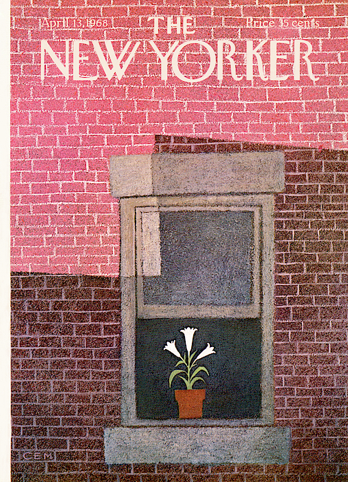 New Yorker April 13th, 1968 by Charles E. Martin