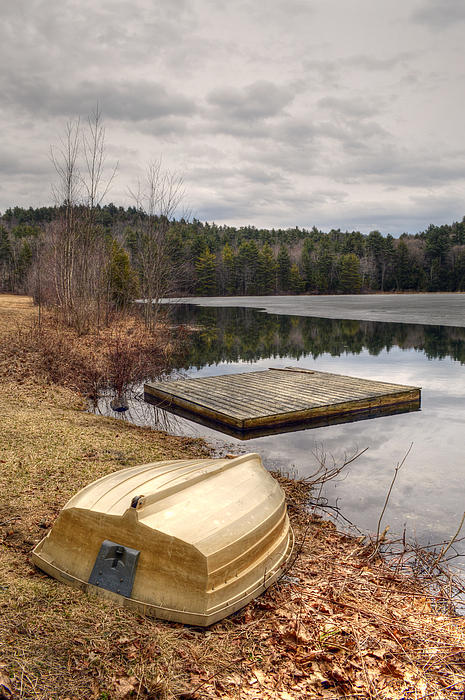 Steadman Pond in Early Spring Photograph