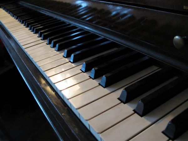 piano keys art