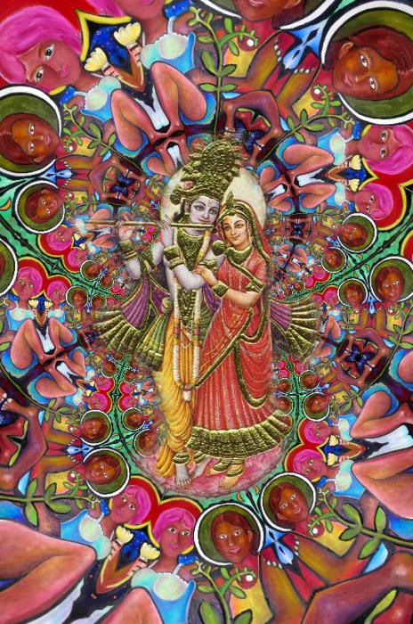 Twin Flames - Page 3 Radha-krishna--sacred-lovers-andrew-osta