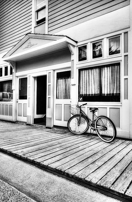 Downtown Skagway 4 BW #2 Photograph by Mel Steinhauer